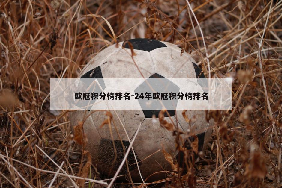 欧冠积分榜排名-24年欧冠积分榜排名